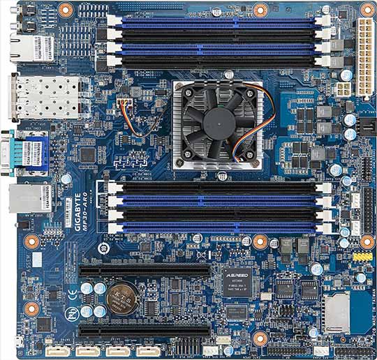 技嘉发布微型ATX主板MP30-AR0:板载64位八核ARM处理器X-Gene 1 SoC