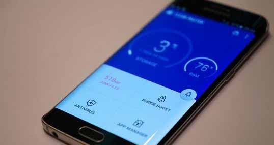 三星Galaxy S6/S6 Edge内置的清理功能由猎豹移动提供
