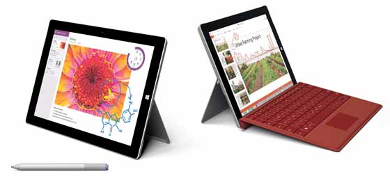 Surface 3正式发布：搭载64位Windows 8.1