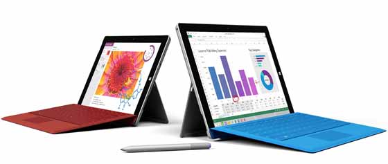 Surface 3正式发布：搭载64位Windows 8.1