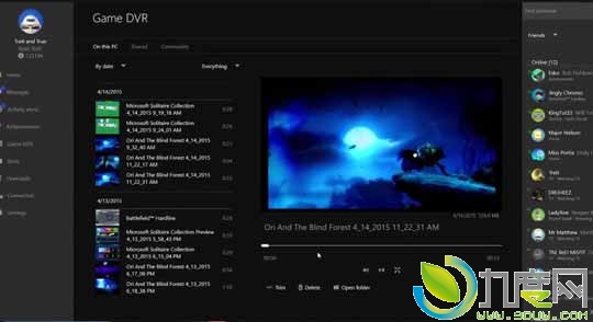 Win10版Xbox应用更新：PC游戏的Game DVR录制游戏视频功能