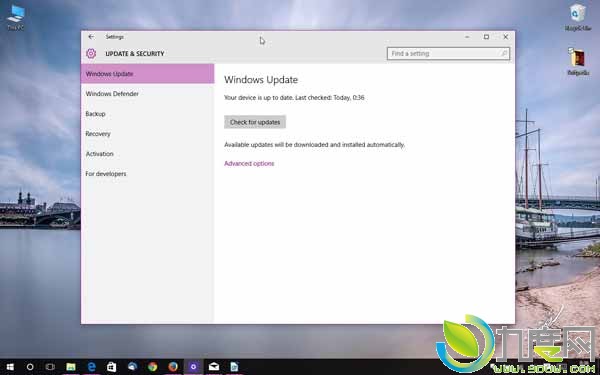 微软向Windows 10 Build 10240推送小型安全更新
