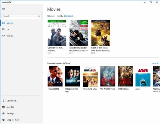 Xbox Video迎来改动：改名Movies & TV