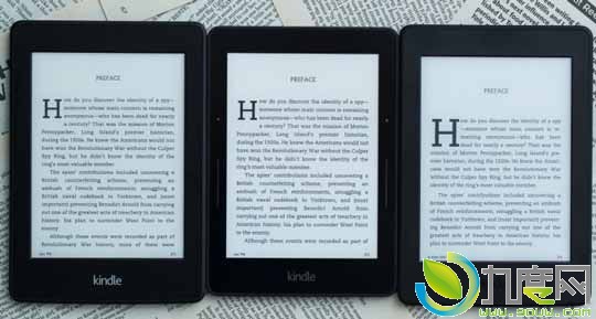 亚马逊Kindle电子书固件更新：全新字体降低视觉疲劳
