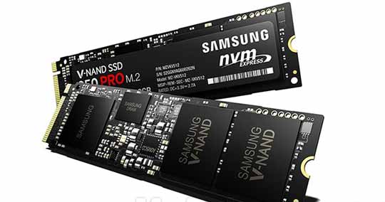 读写可达2.5GB/s！三星发布全新950 PRO SSD固态硬盘