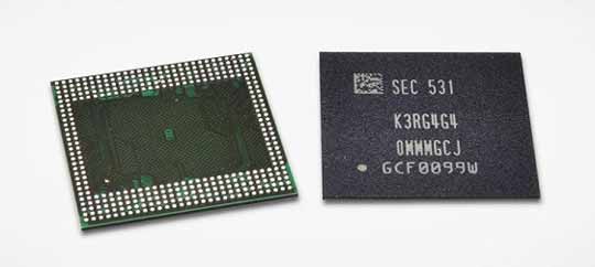 三星宣布开始量产12Gb LPDDR4颗粒：手机狂飙6GB内存