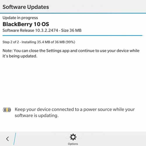 黑莓BlackBerry 10设备获最新BBOS 10.3.2.2474更新,新增了Amazon Underground，并且还修复Stagefright漏洞和其他浏览器漏洞