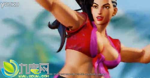 《街头霸王5》最性感劳拉：巨乳电臀的巴西柔术妹子看红脸