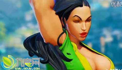 《街头霸王5》最性感劳拉：巨乳电臀的巴西柔术妹子看红脸