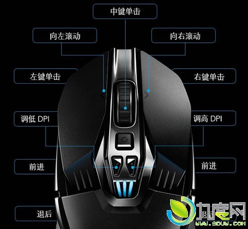 罗技G900有线/无线双模式游戏竞技鼠标开卖