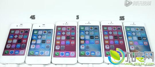 iOS 9.3.2下iPhone 4S/5/5S/6/6S/SE流畅性体验！