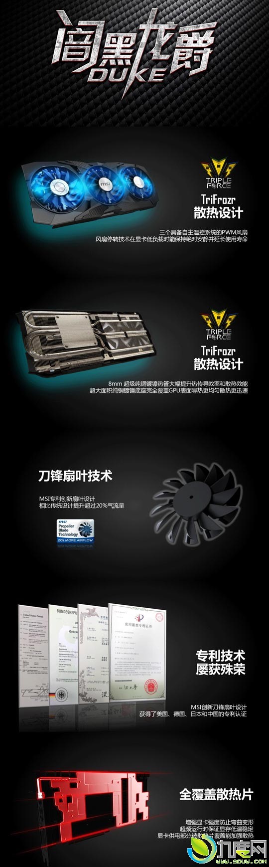 微星发布全新暗黑龙爵系列GTX 1080/1070显卡