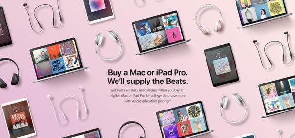 苹果返校促销又来了购买Mac、iPad Pro 最高优惠2288元