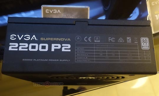 2200W！EVGA SuperNova 2200W P2电源发布：铂金80 Plus认证