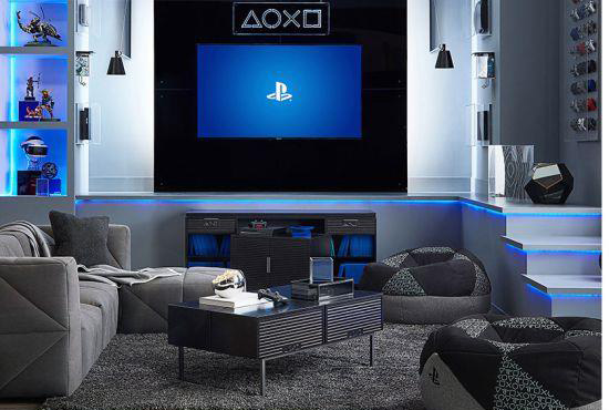 国外家具厂PBteen联手索尼打造PlayStation主题家具:全套售价1.4万