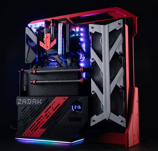 ZADAK推出全新一体式水冷台式机SHIELD II Water Cooled：i7-9700K+RTX2080Ti