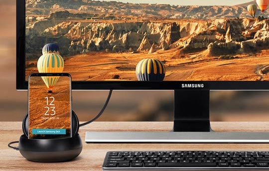 三星新款DeX Pad发布：手机秒变身PC,屏幕可当鼠标键盘使用