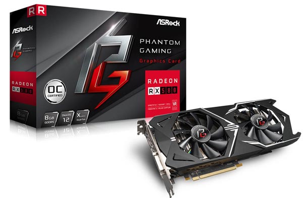 华擎发布RX 580/570显卡:挖矿和游戏都有