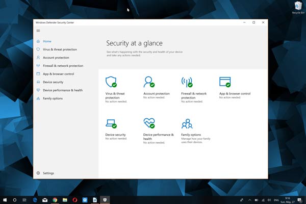 第三方杀毒软件已无用！微软Windows Defender杀软优秀