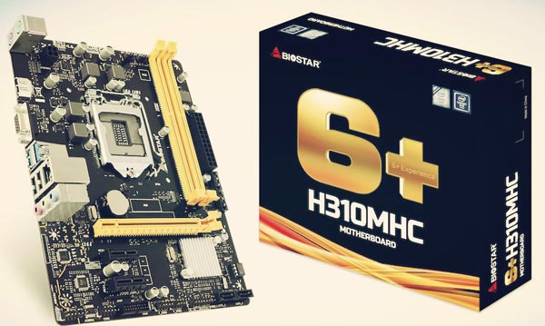 映泰发布全新micro-ATX主板H310MHC：支持8代酷睿及2666MHz DDR4内存