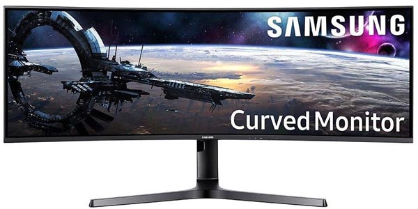 120Hz刷新率！三星新款43英寸超宽曲面显示器C43J89发布