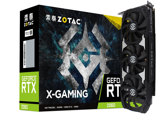 索泰RTX2060-6GD6 X-GAMING OC