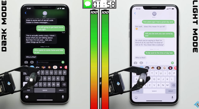 iPhone在iOS 13“黑暗模式”下可省电30%