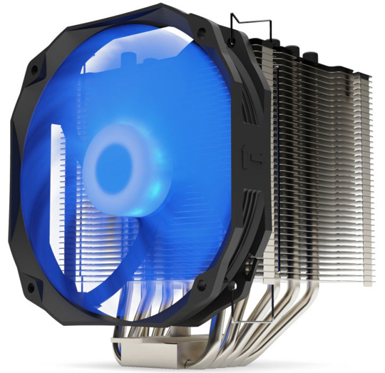 SilentiumPC推出全新塔式CPU散热器：9个RGB LED灯