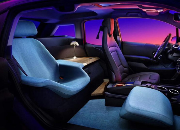 宝马i3 Urban Suite特别版车型官图发布：双排两座 头等舱内饰