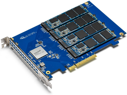 持续读取6775MB/s！OWC发布最强SSD Accelsior 4M2：四块M.2 SSD合成