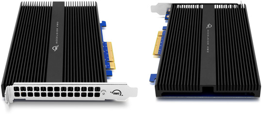 持续读取6775MB/s！OWC发布最强SSD Accelsior 4M2：四块M.2 SSD合成
