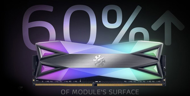 威刚发布XPG Spectrix D60G DDR4内存条：可超频至4133MHz