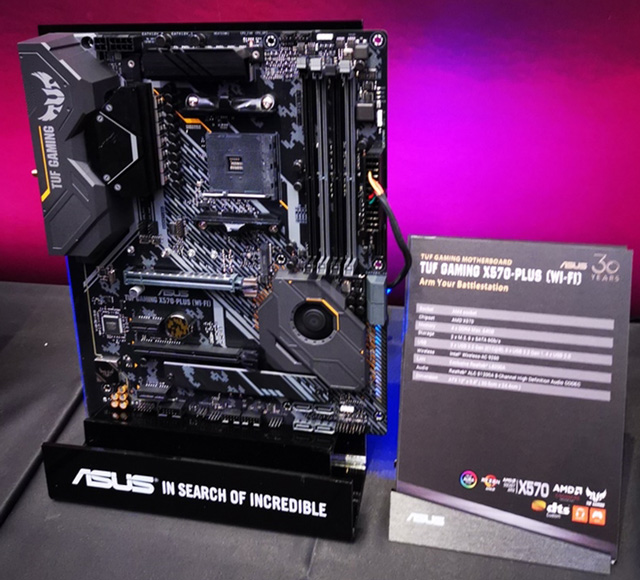 华硕X570主板家族登场：支持PCIe 4.0速度更快