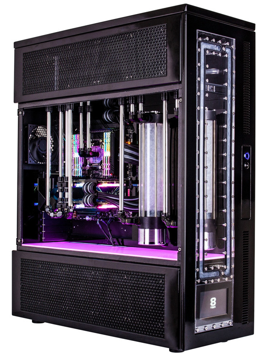 13万！Intel酷睿i9-9990XE顶级主机登场:14核心全5GHz/双路水冷散热