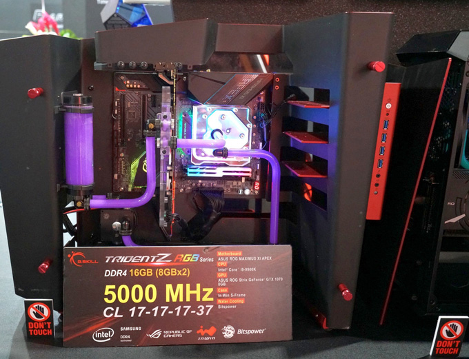 芝奇展示384GB DDR4-4000内存：12条32GB搭配至强W-3175X 28核