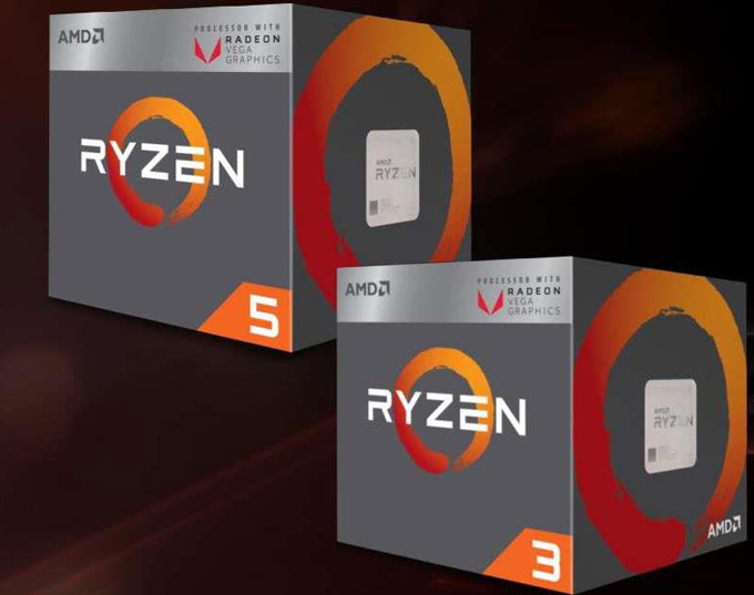 性能超酷睿i3/i5！AMD发布第二代锐龙APU处理器锐龙5 3400G/锐龙3 3200G：提频降价