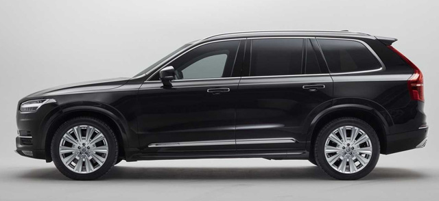 沃尔沃XC90防弹版发布！360度防弹抗爆性