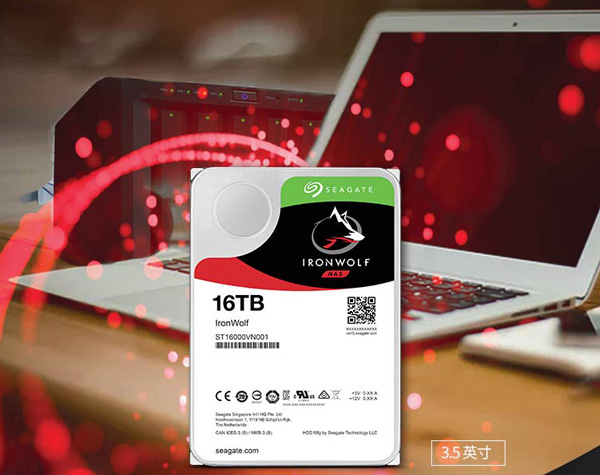 希捷酷狼16TB NAS硬盘开卖：年写入量300TB,质保5年