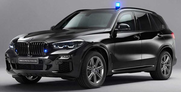 宝马X5 Protection VR6防弹版官图发布:安全指数媲美装甲车