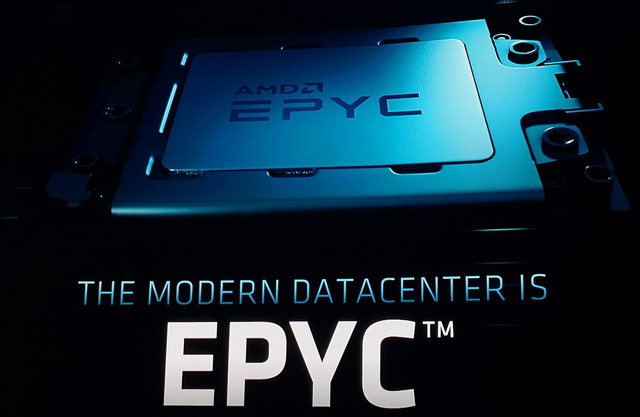 AMD正式发布二代霄龙处理器：64核心128线程