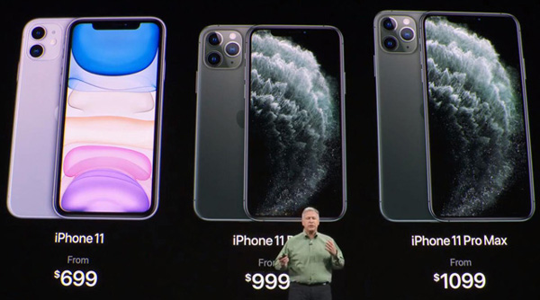 999美元起！苹果iPhone 11 Pro/11 Pro Max正式发布：后置三摄头及A13处理器