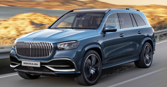 梅赛德斯-迈巴赫旗舰SUV“GLS”年底亮相：搭载6.0T V12动力
