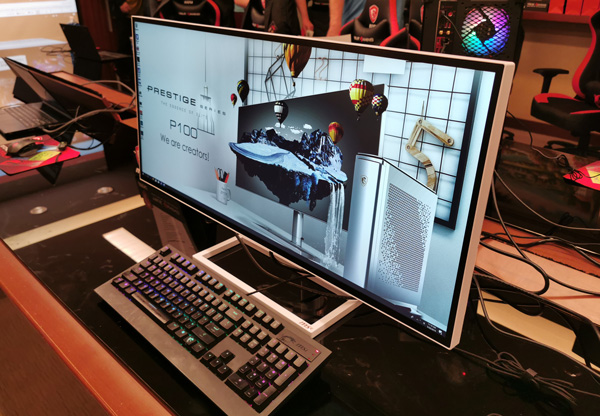 微星34寸5K专业显示器Prestige PC341WU开卖：100% sRGB色域