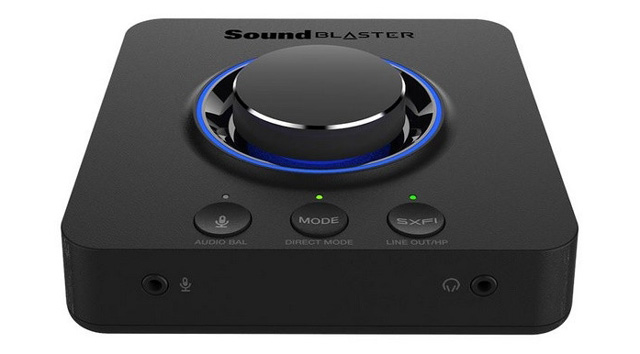 耳机也能感受3D环绕体验：创新发布外置声卡Sound Blaster X3