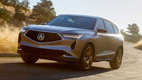 讴歌全新旗舰SUV“MDX”官图发布：四驱+10AT组合