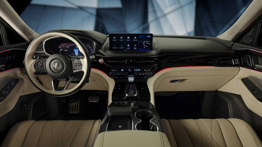 讴歌全新旗舰SUV“MDX”官图发布：四驱+10AT组合