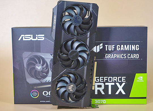 华硕推出全新GeForce RTX 3070显卡：全超冷散热