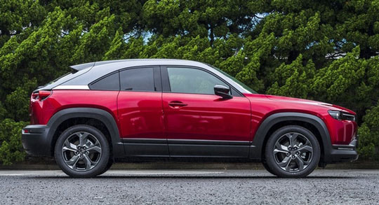 15.4万起！马自达全新紧凑型SUV MX-30正式发布:无B柱对开门
