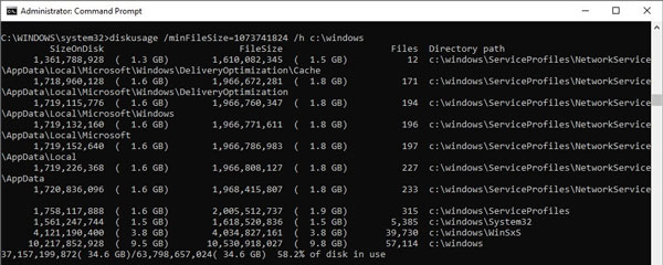 微软将推Win10全新磁盘DiskUsage工具:轻松查看文件大小