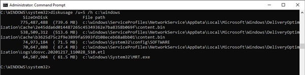 微软将推Win10全新磁盘DiskUsage工具:轻松查看文件大小